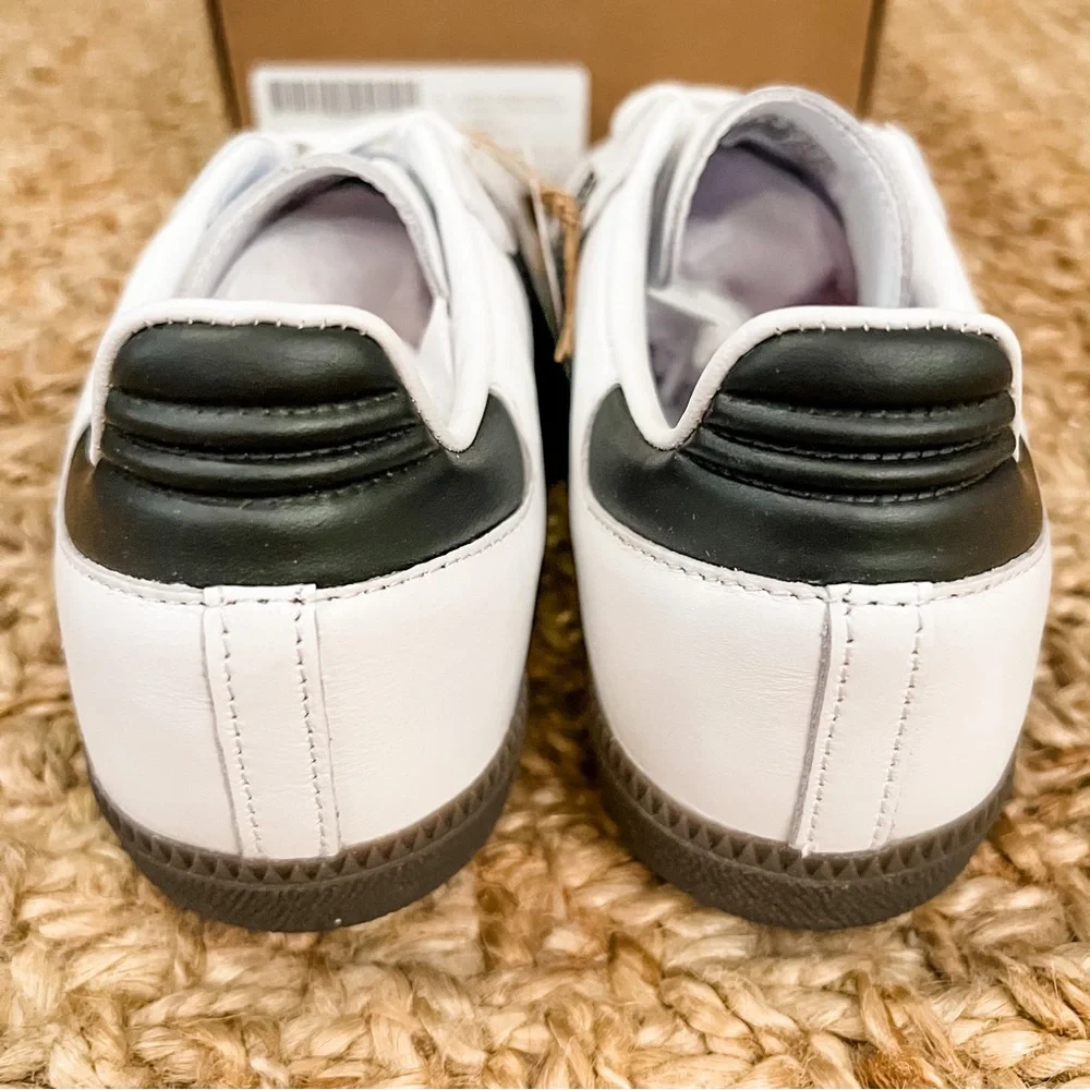 NWT Adidas Samba OG Sneakers White Size Men 6.5/Women 7.5 - Picture 12 of 16
